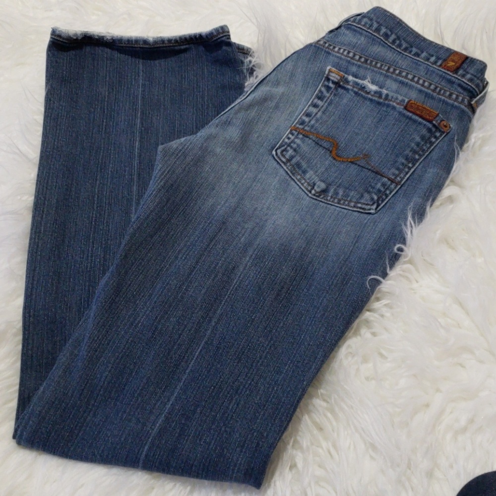 7 for all mankind bootcut jeans sz 29